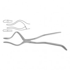 Rowe Disimpaction Forcep Left - Small Stainless Steel, 22.5 cm - 8 3/4"